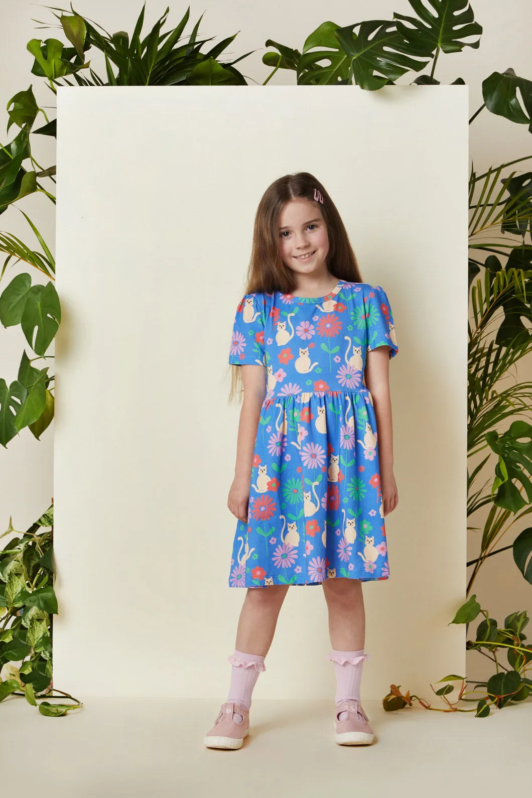 Kid's Cat Garden Dress