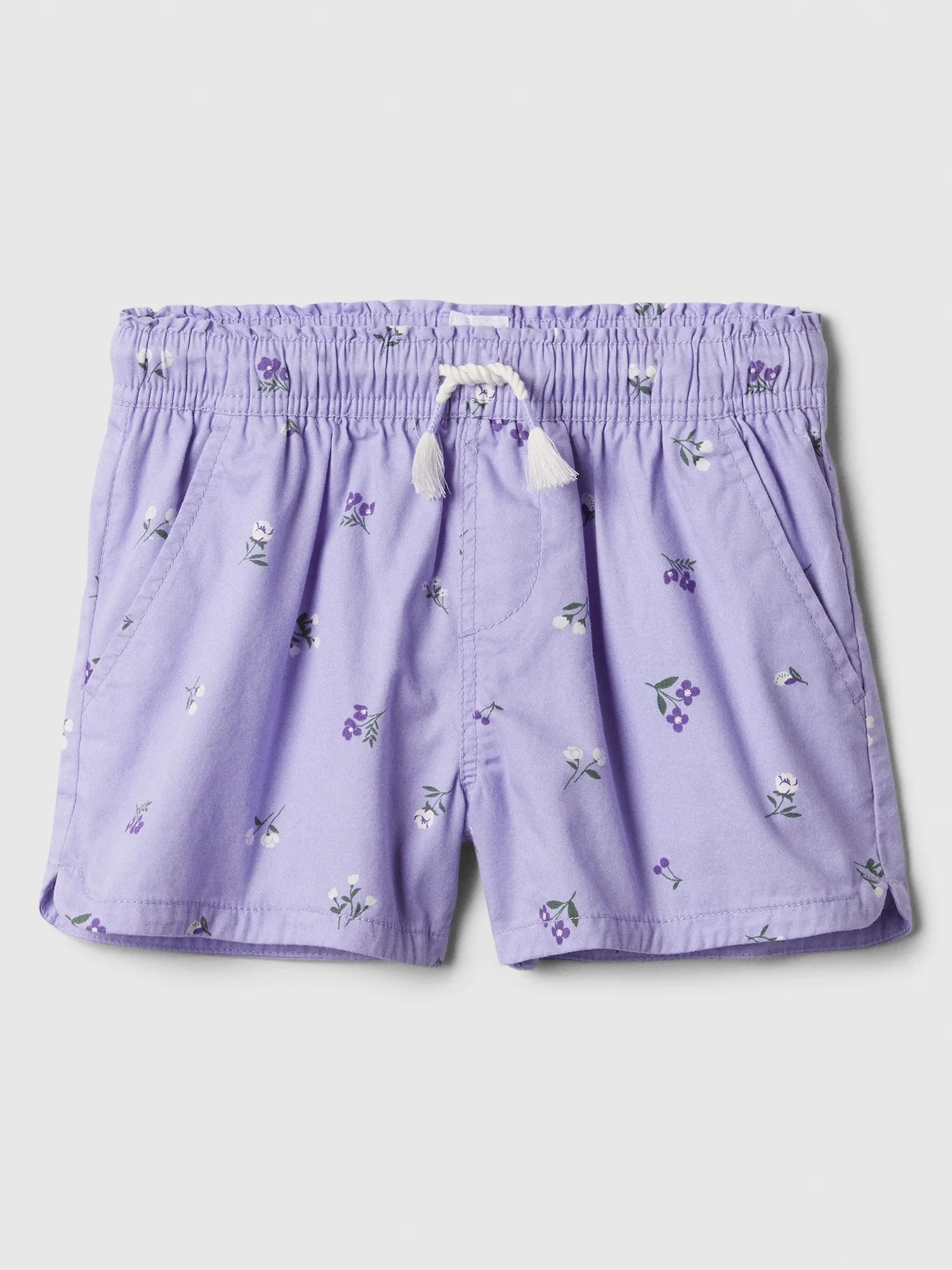 Kids Chambray Pull-On Shorts