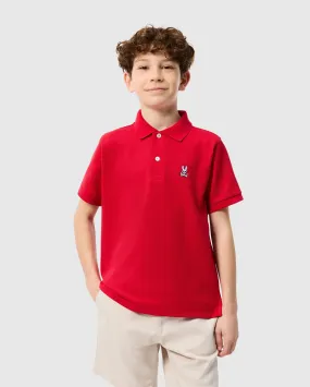 KIDS CLASSIC PIQUE POLO SHIRT  - B0K001CRPC