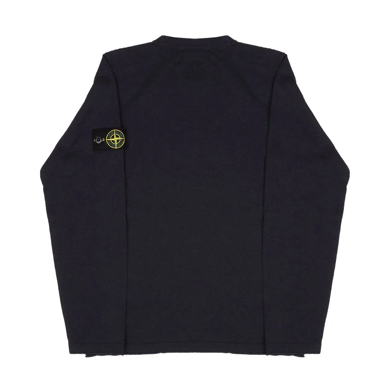 Cotton Crewneck Sweater in Navy Blue for Kids