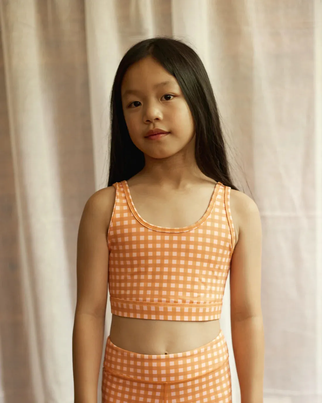 Kids Crop Top - Amber