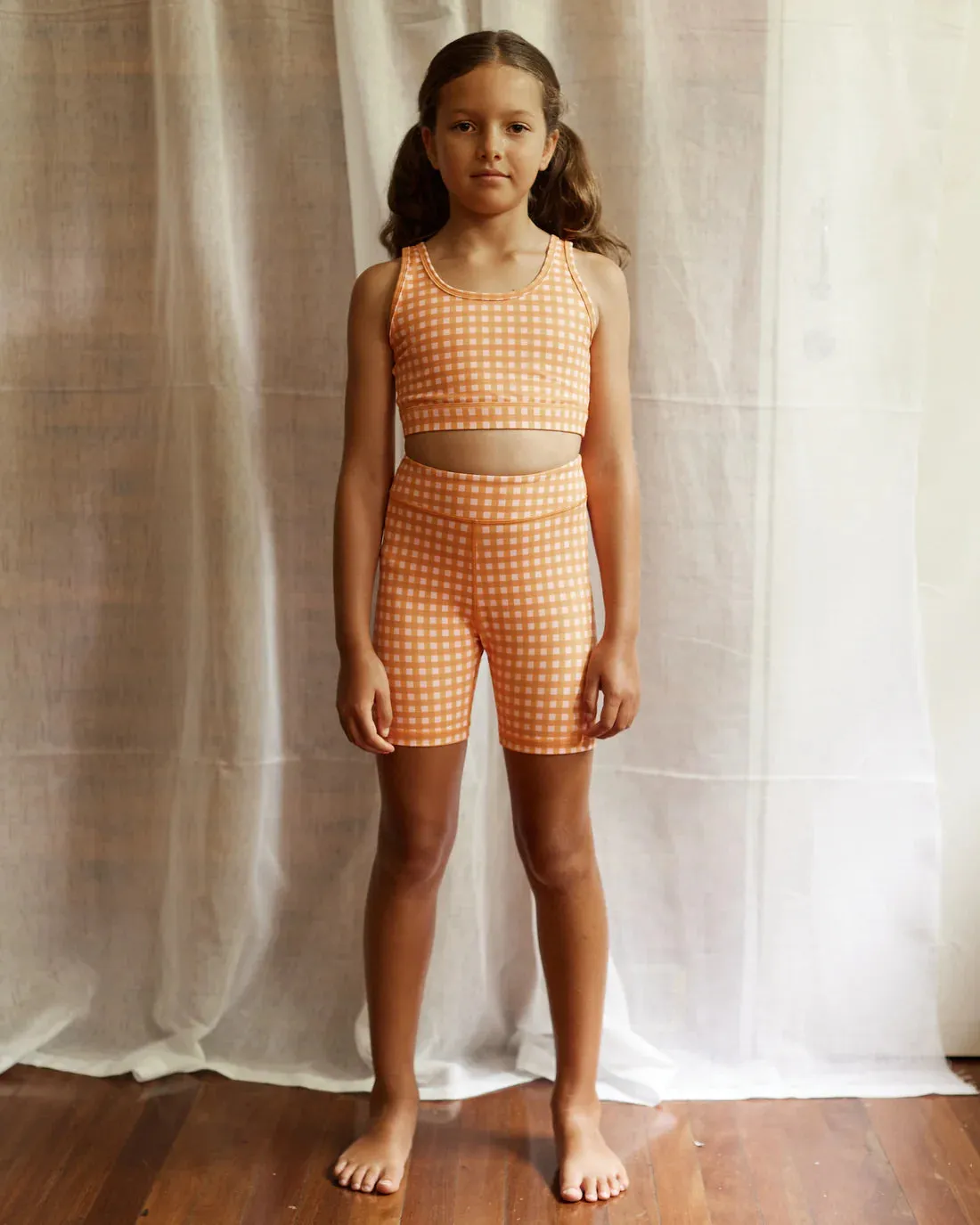 Kids Crop Top - Amber