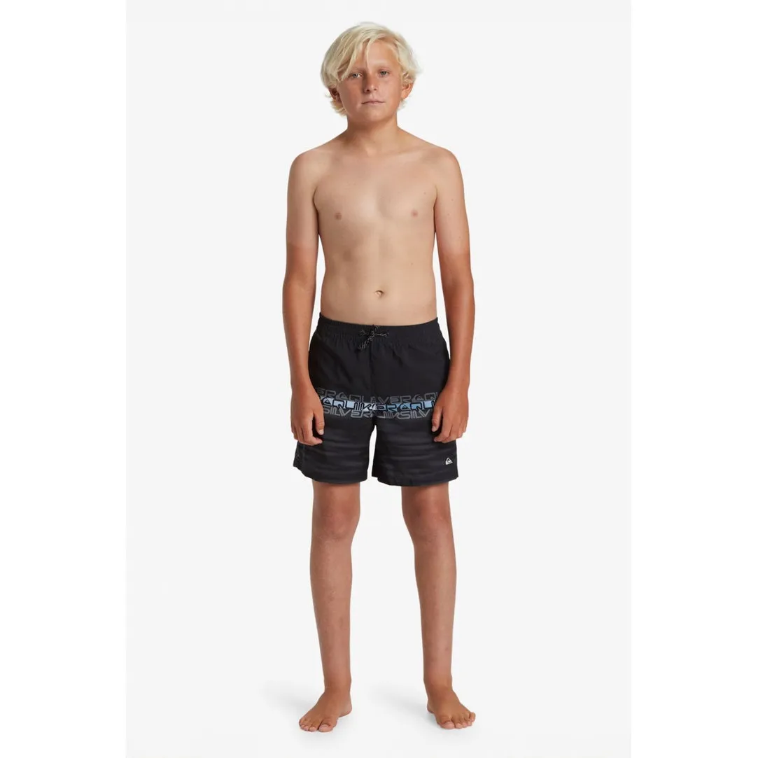 Kids Everyday Wordblock Swim Shorts