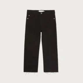 Kids Front Seam Pant - Black