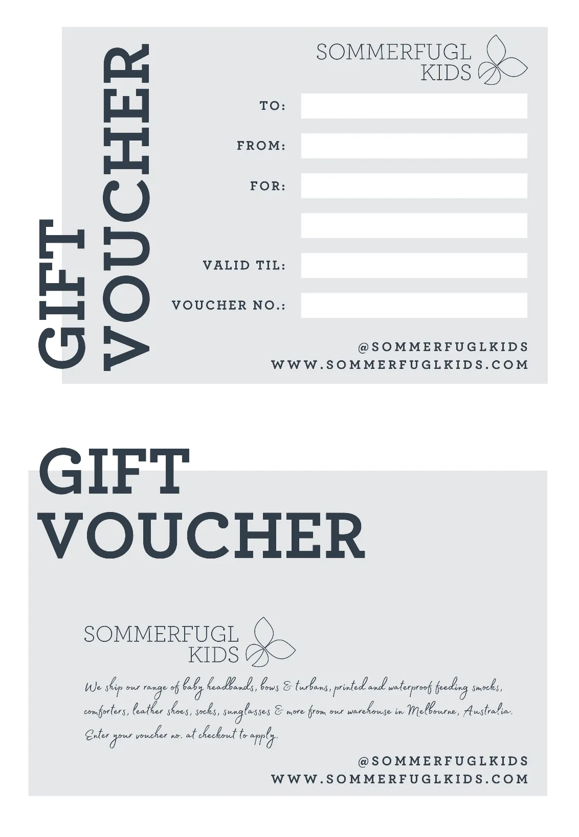 Children's Gift Voucher