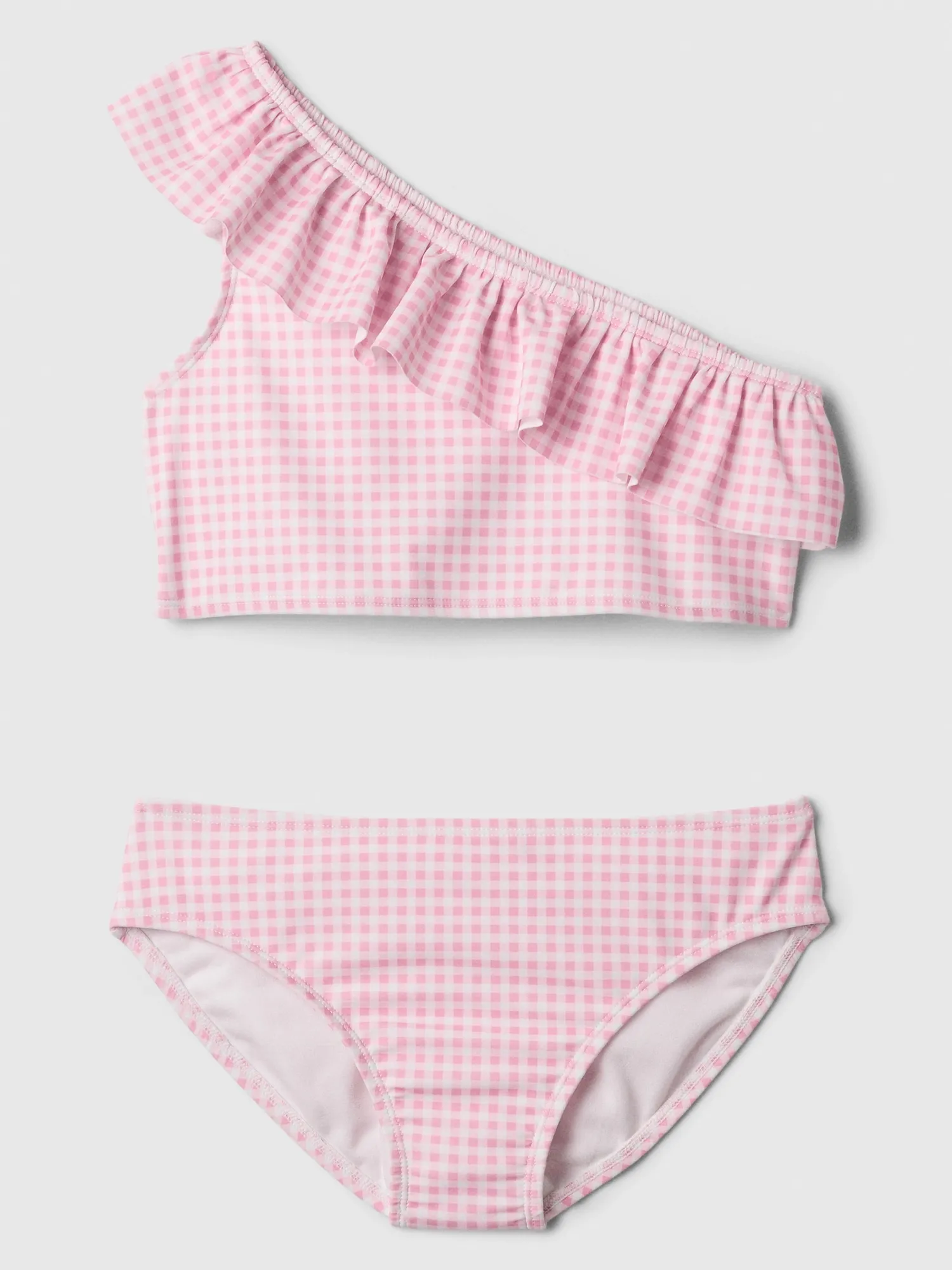 Kids Gingham Swim Two-Piece