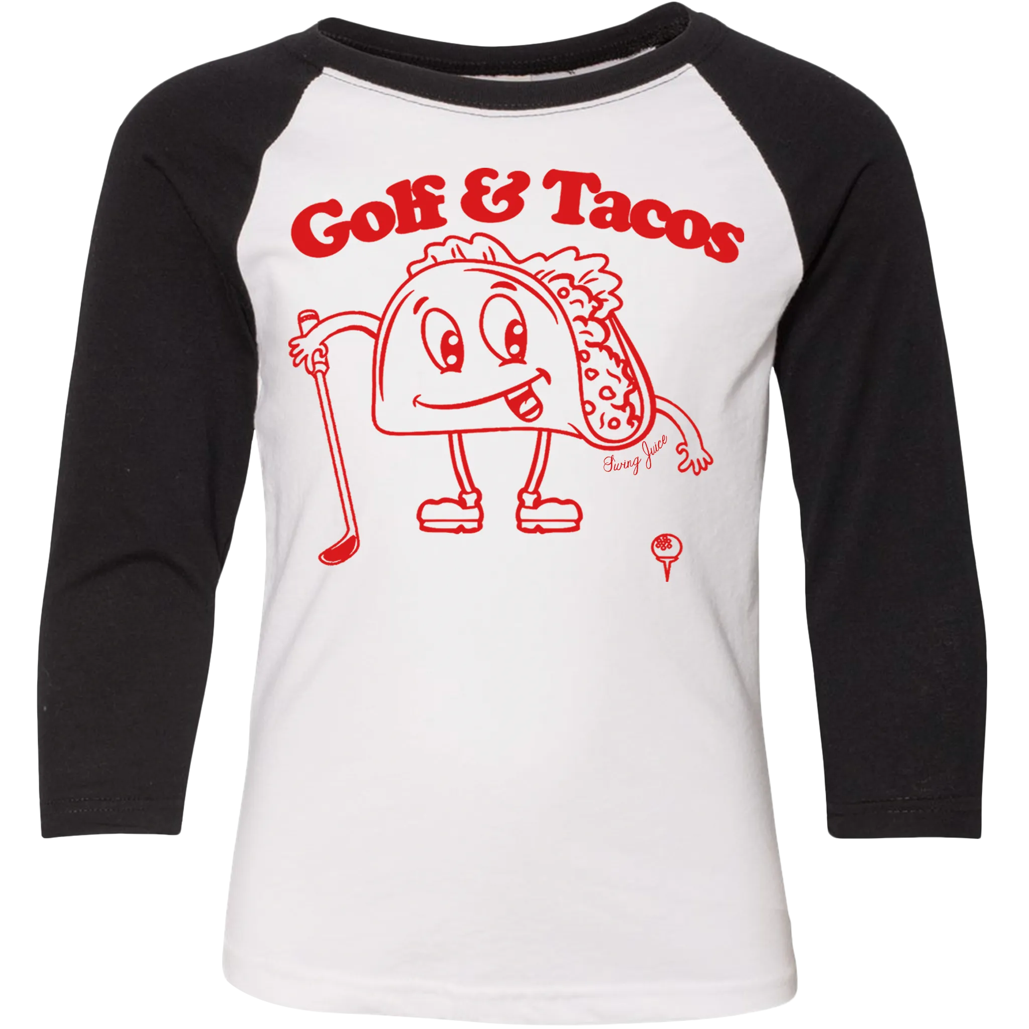 Raglan Tacos Golf Tee