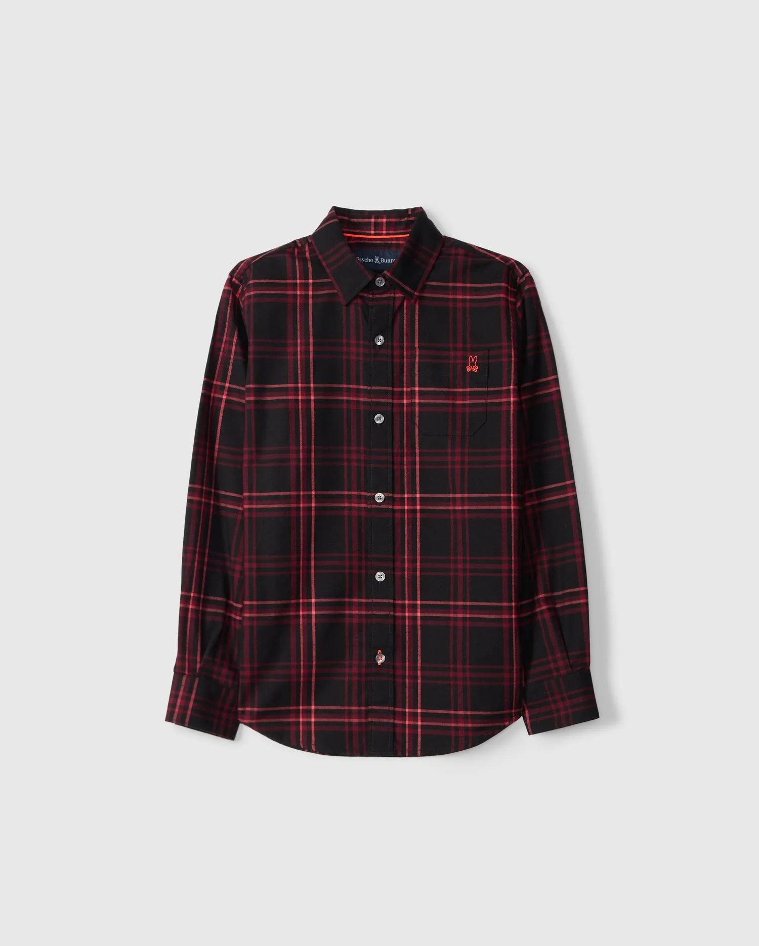 KIDS HAYES PLAID SHIRT - B0C842D200