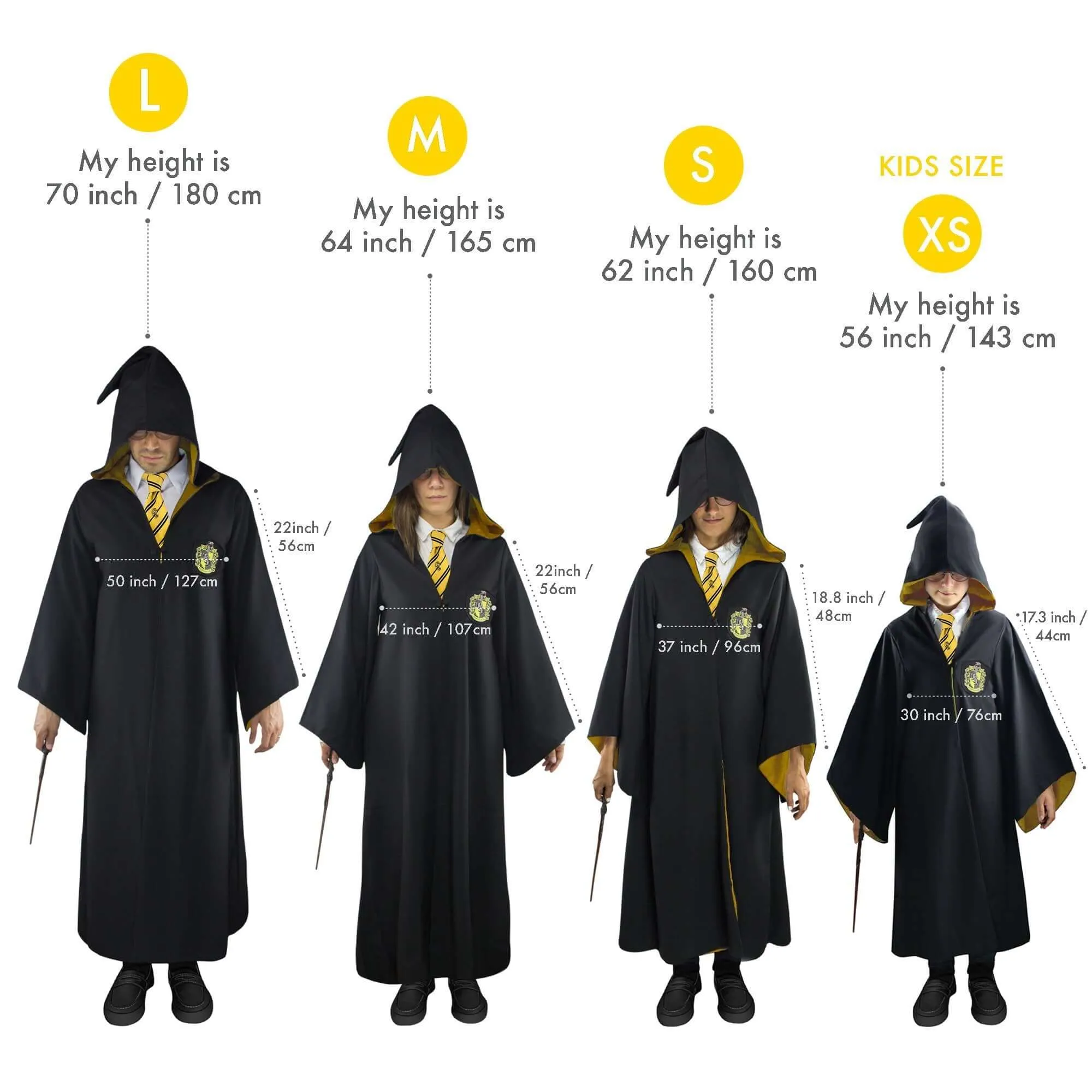 Kids Hufflepuff Robe