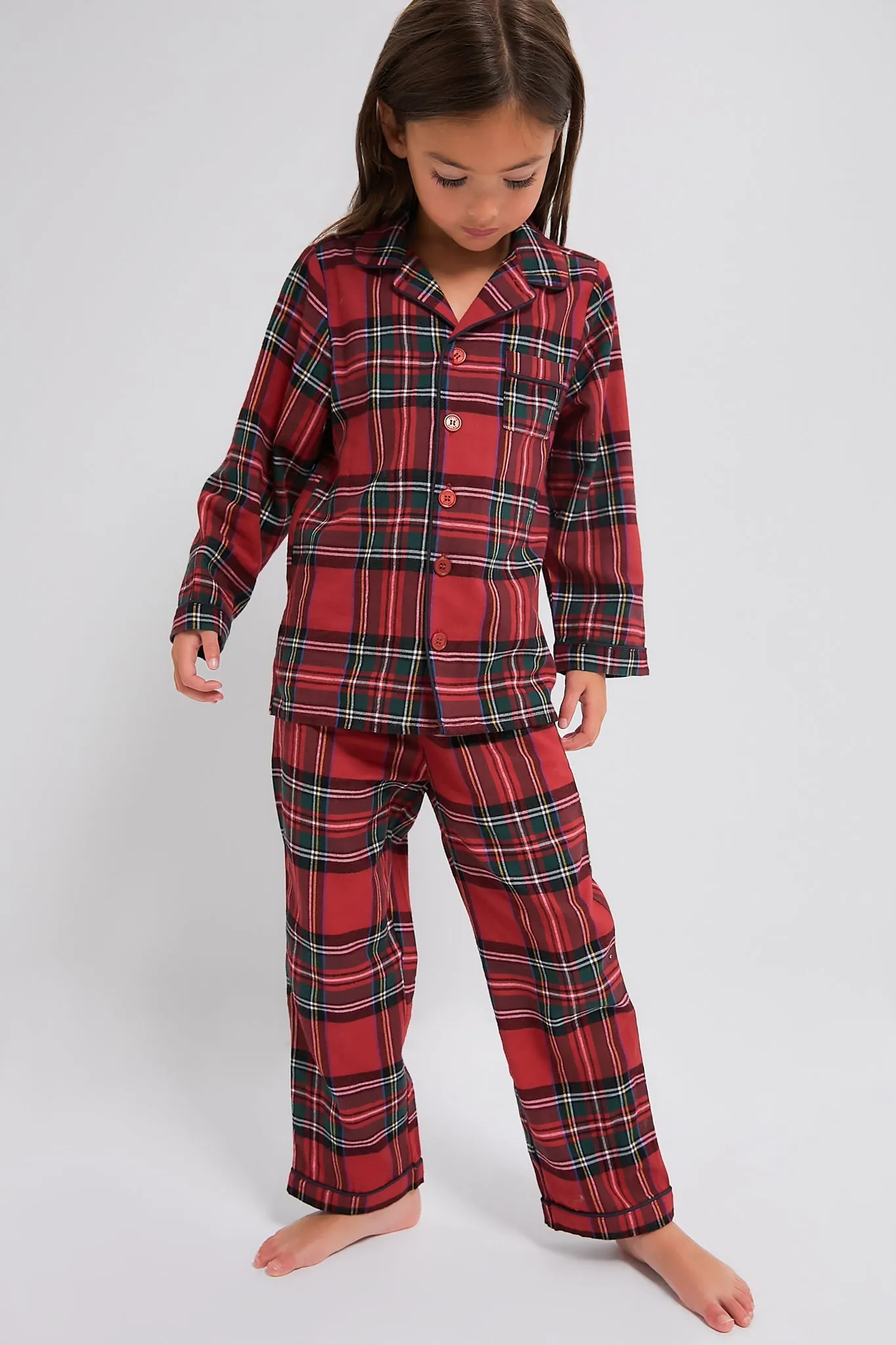 Kids Imperial Tartan Pajama Set