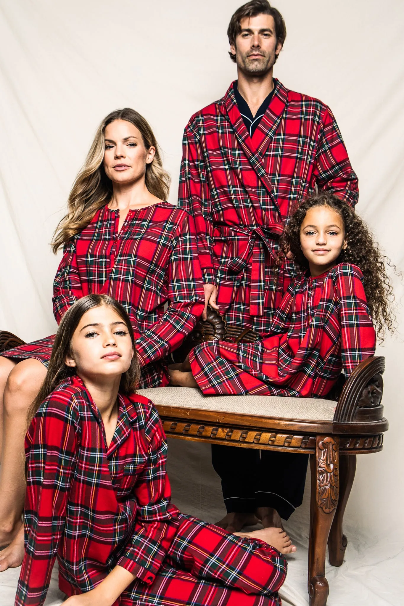 Kids Imperial Tartan Pajama Set