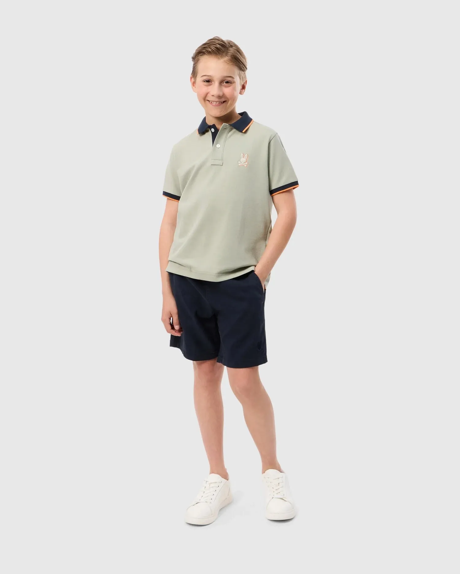 KIDS KAYDEN PIQUE POLO - B0K675C200