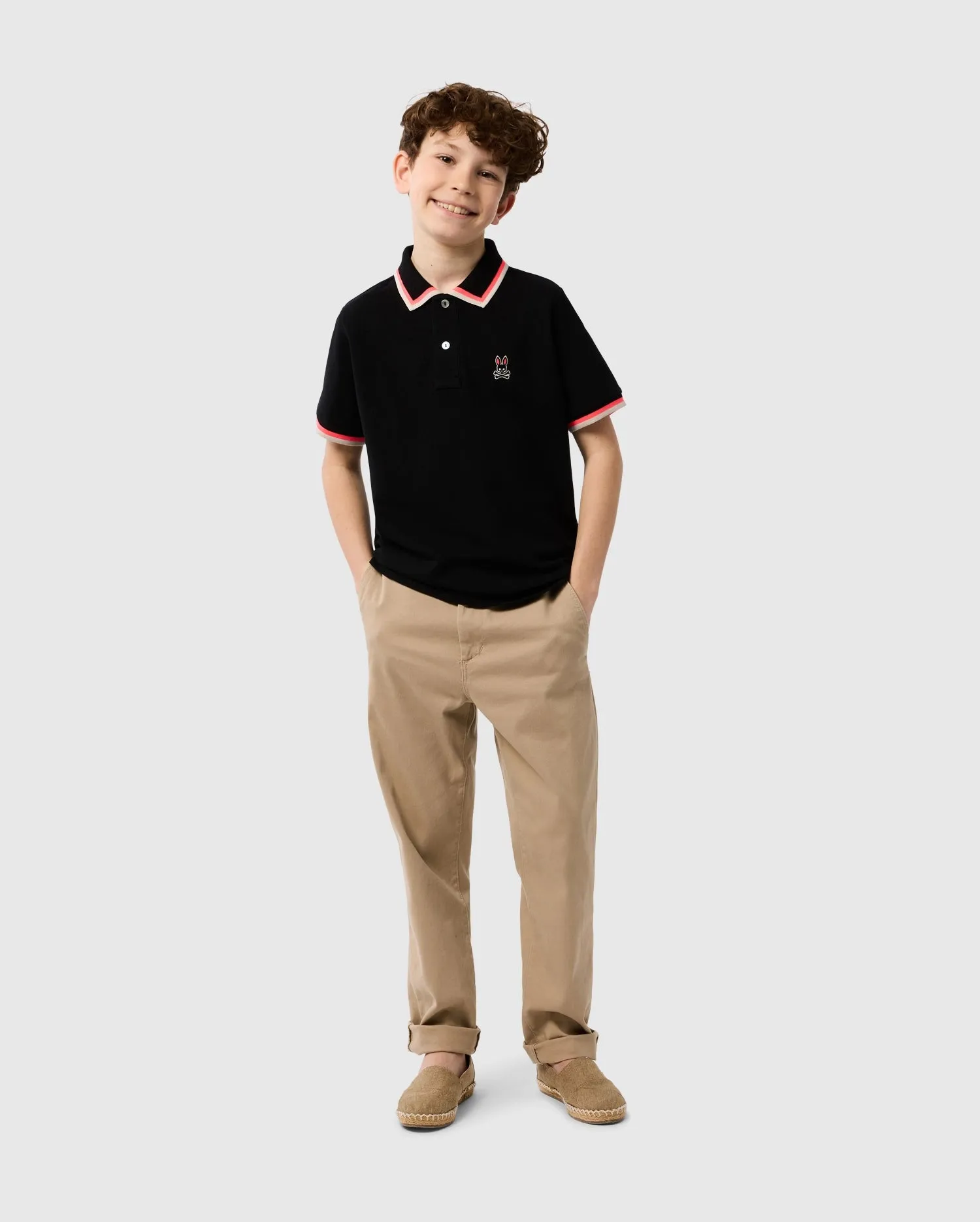 KIDS KINGSBURY PIQUE POLO SHIRT - B0K235B200