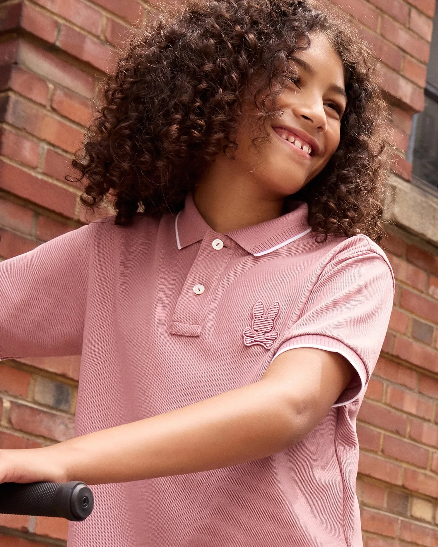 KIDS KINGSTON PIQUE POLO SHIRT - B0K764D200