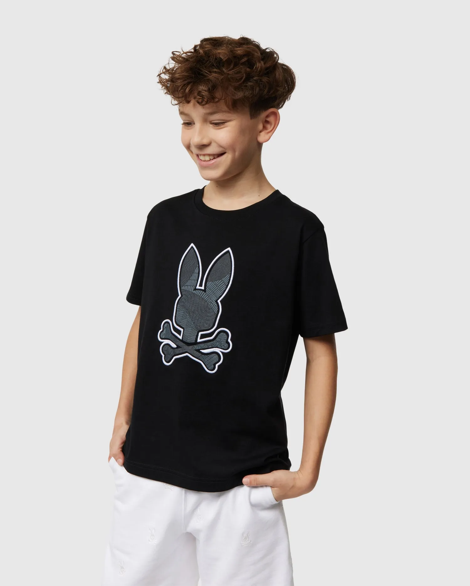 KIDS LENOX EMBROIDERED GRAPHIC TEE - B0U405B200