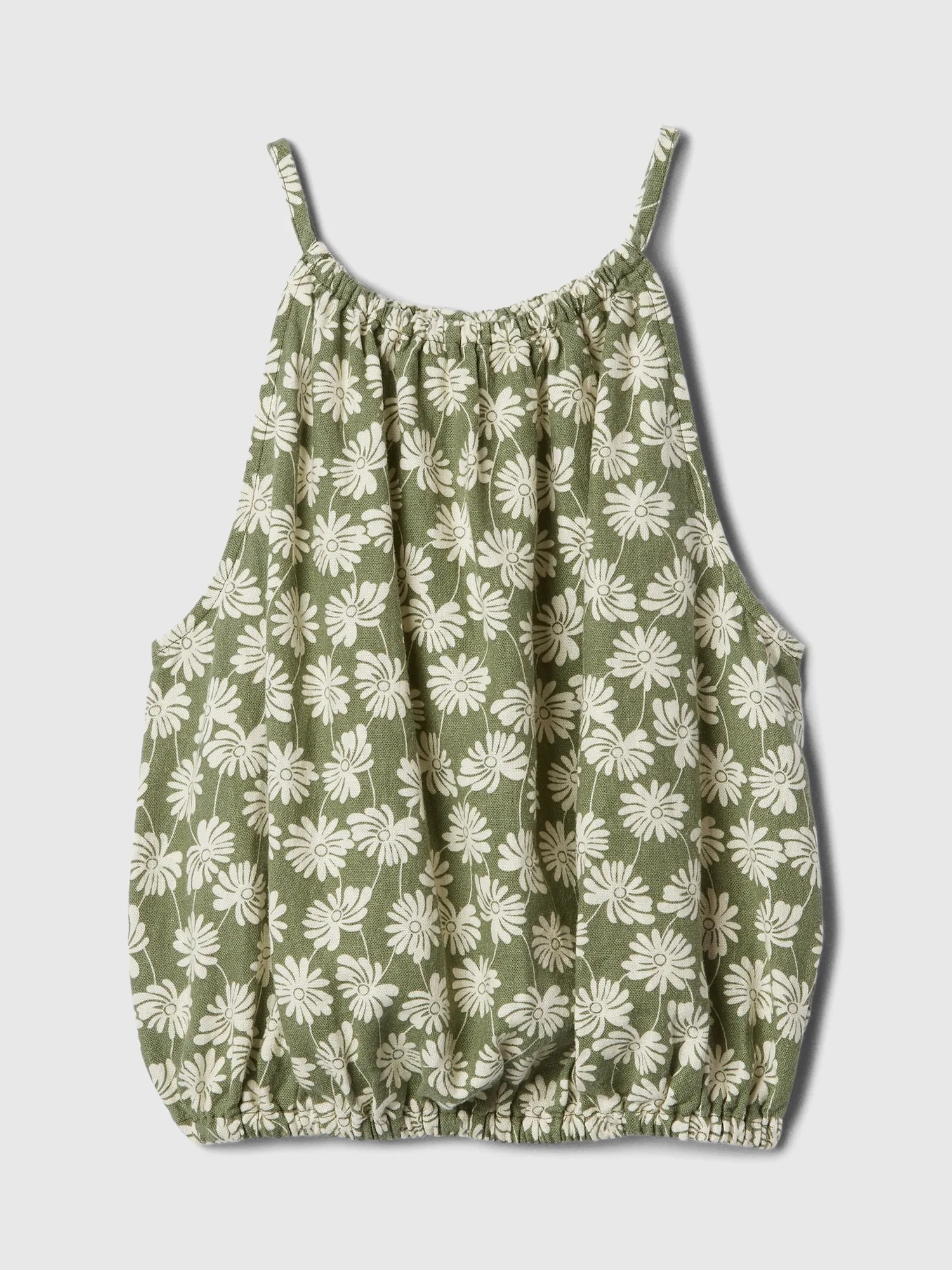 Kids Linen-Blend Halter Top