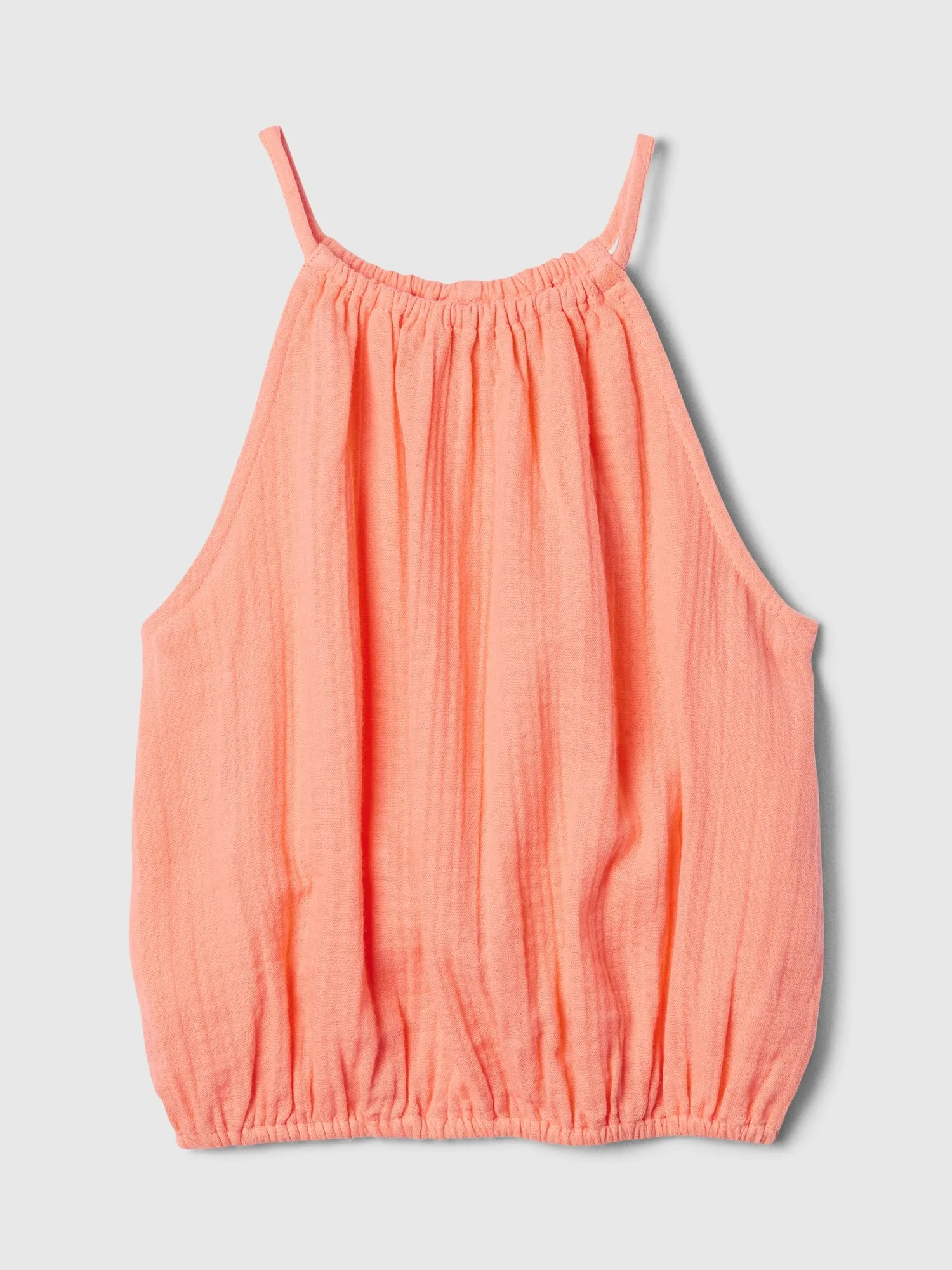 Kids Linen-Blend Halter Top