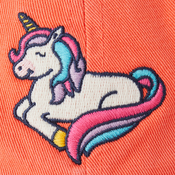 Children's Lounging Unicorn Chill Cap