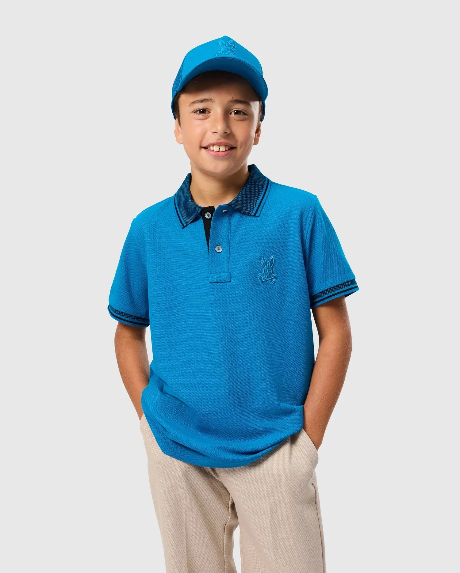 KIDS MALTON PIQUE POLO SHIRT - B0K950D200