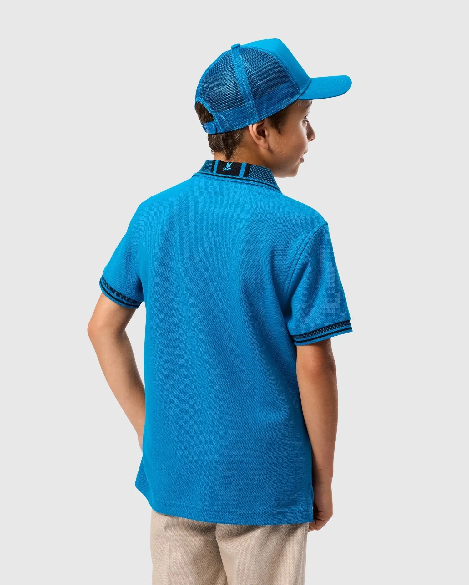 KIDS MALTON PIQUE POLO SHIRT - B0K950D200