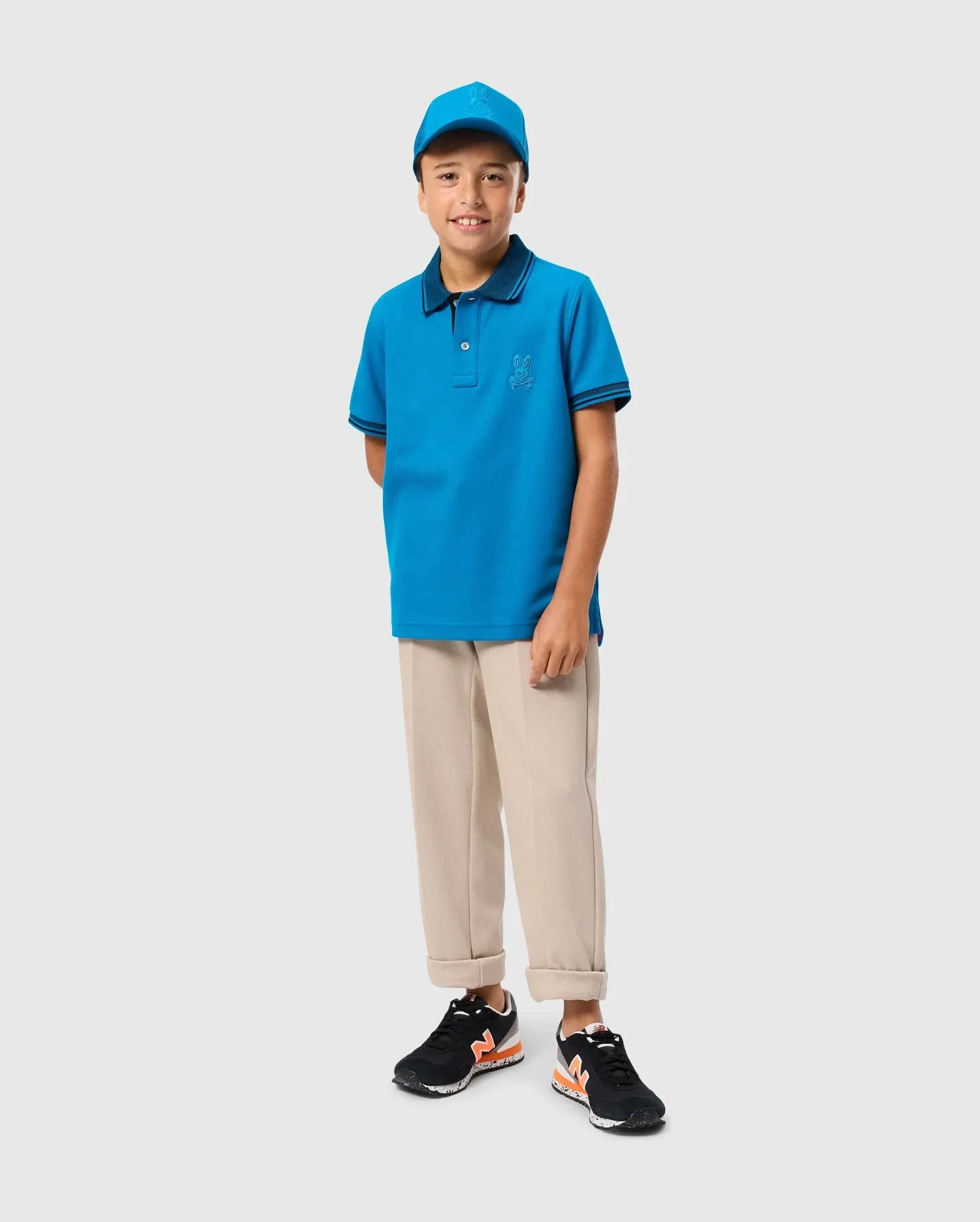 KIDS MALTON PIQUE POLO SHIRT - B0K950D200