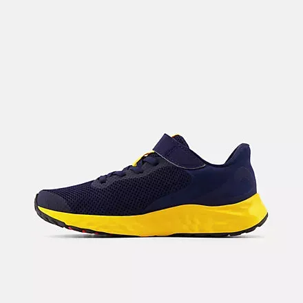 Children's Athletic Shoes for Preschool with Team Color in Navy and Red