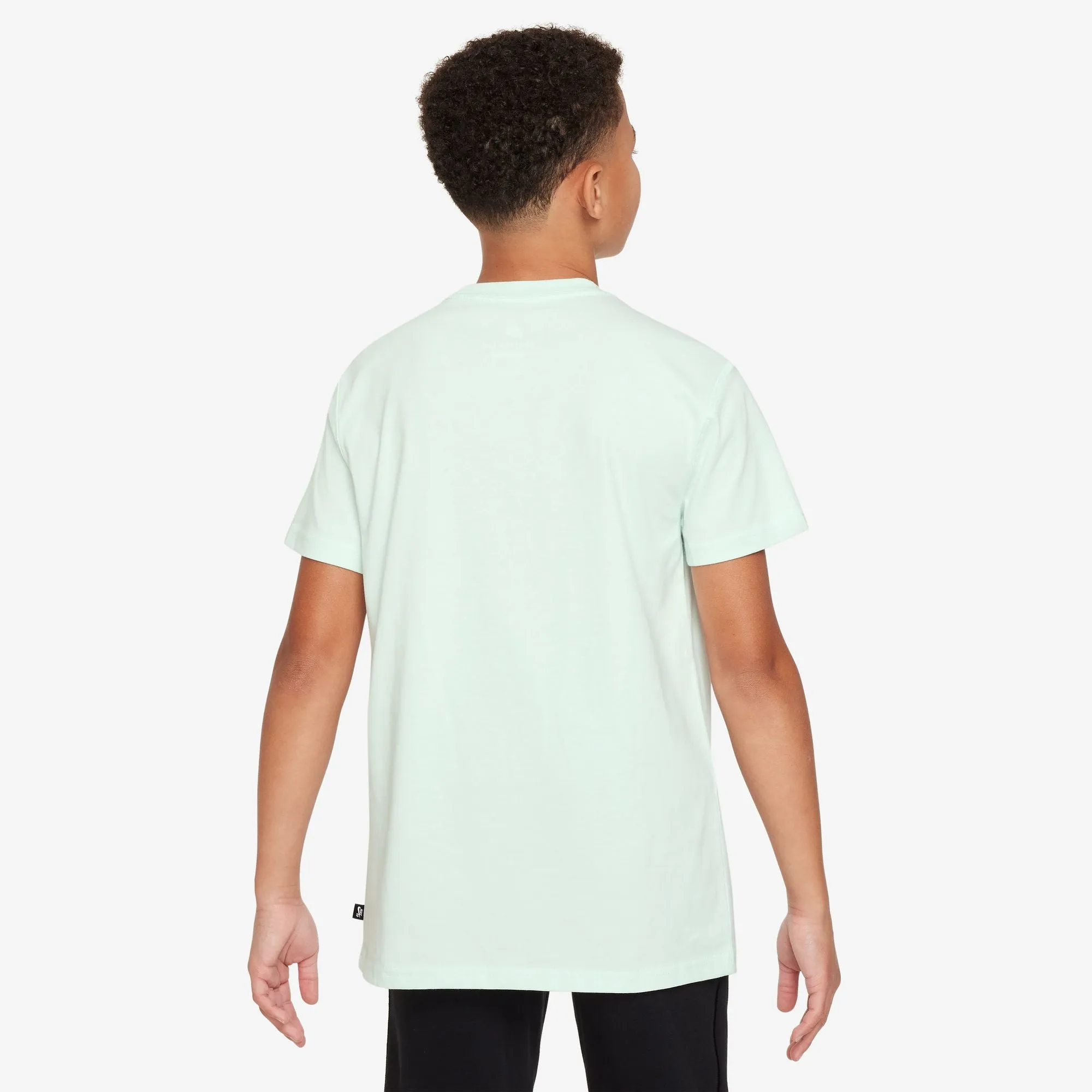 Nike SB Kid's Big T-Shirt in Barely Green