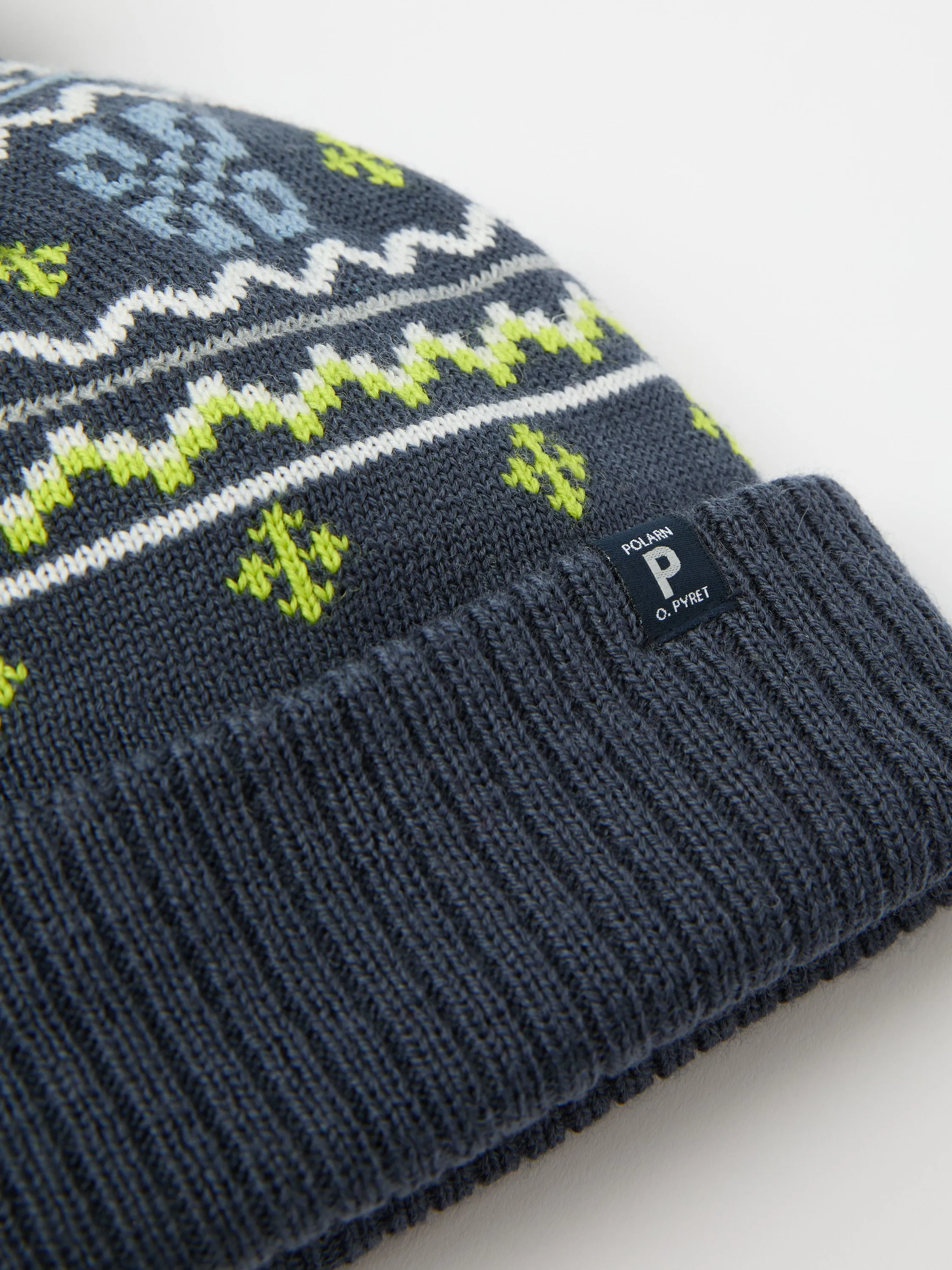 Kids Nordic Bobble Hat