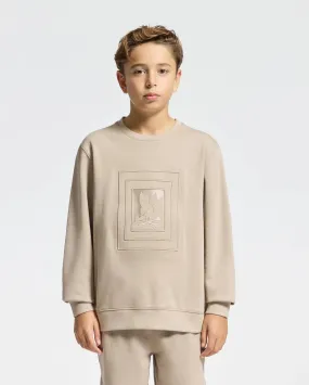 KIDS OAK CITY CREW NECK SWEATSHIRT - B0S274E200