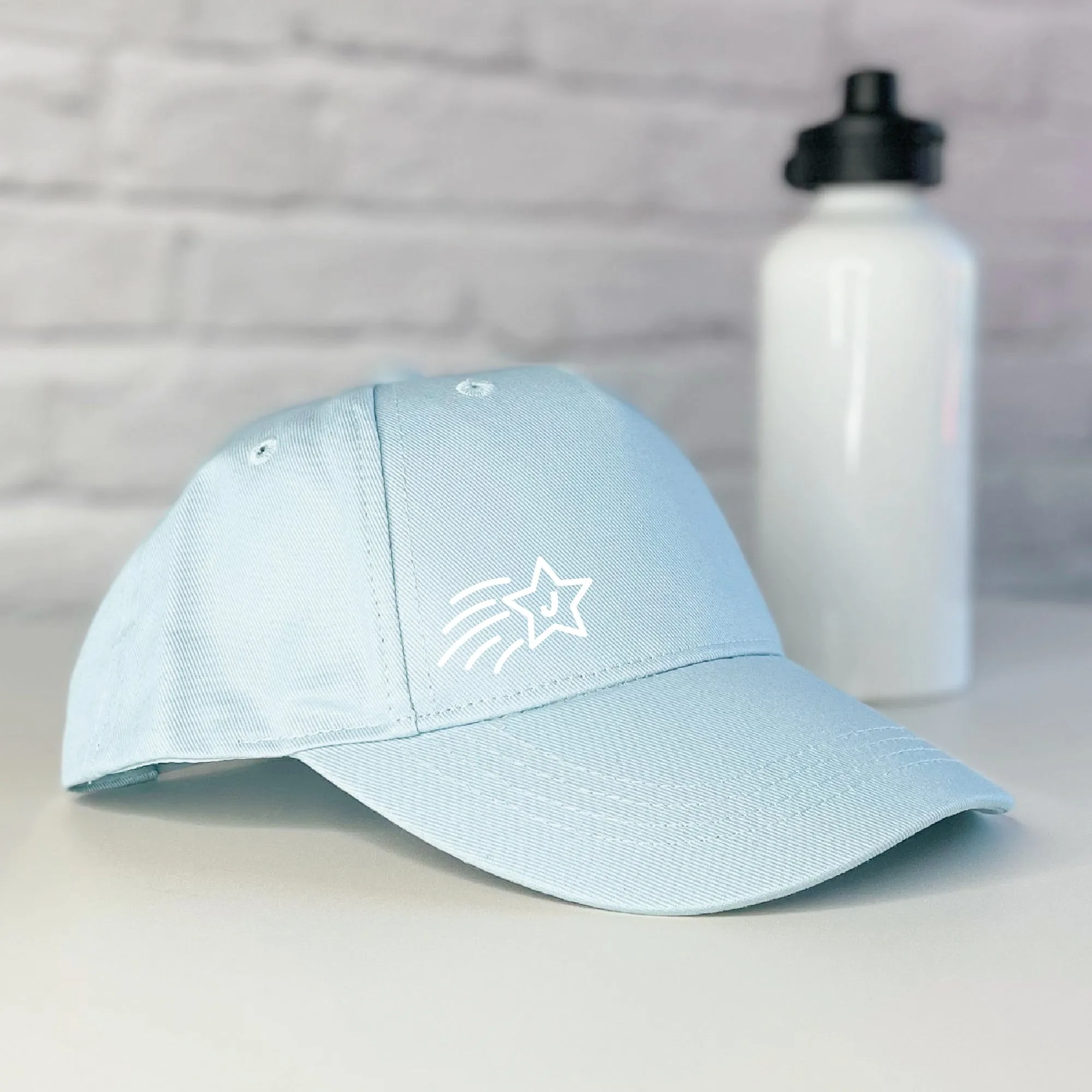 Kids Personalised Cap With Shooting Star