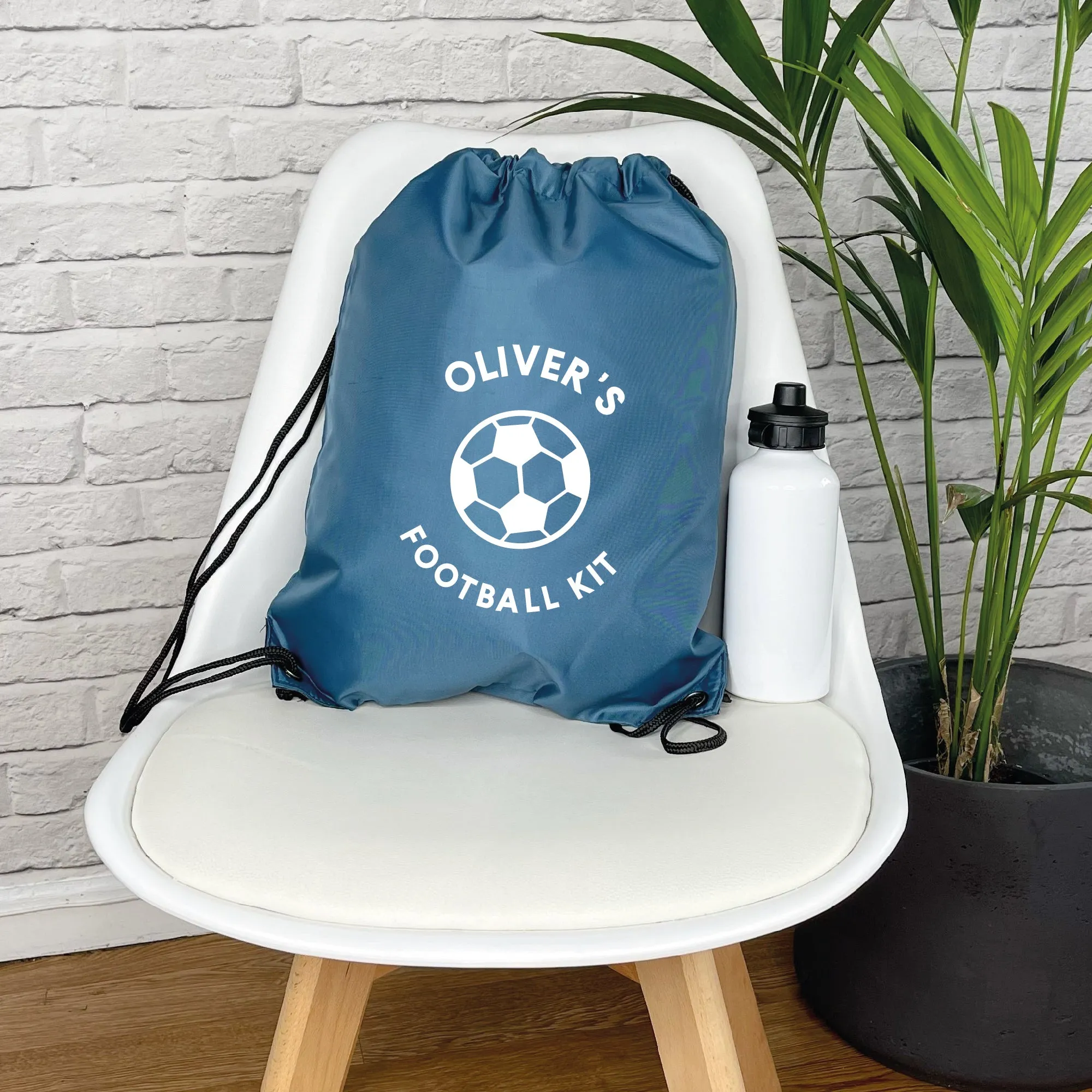 Kids Personalised Football Kit Bag