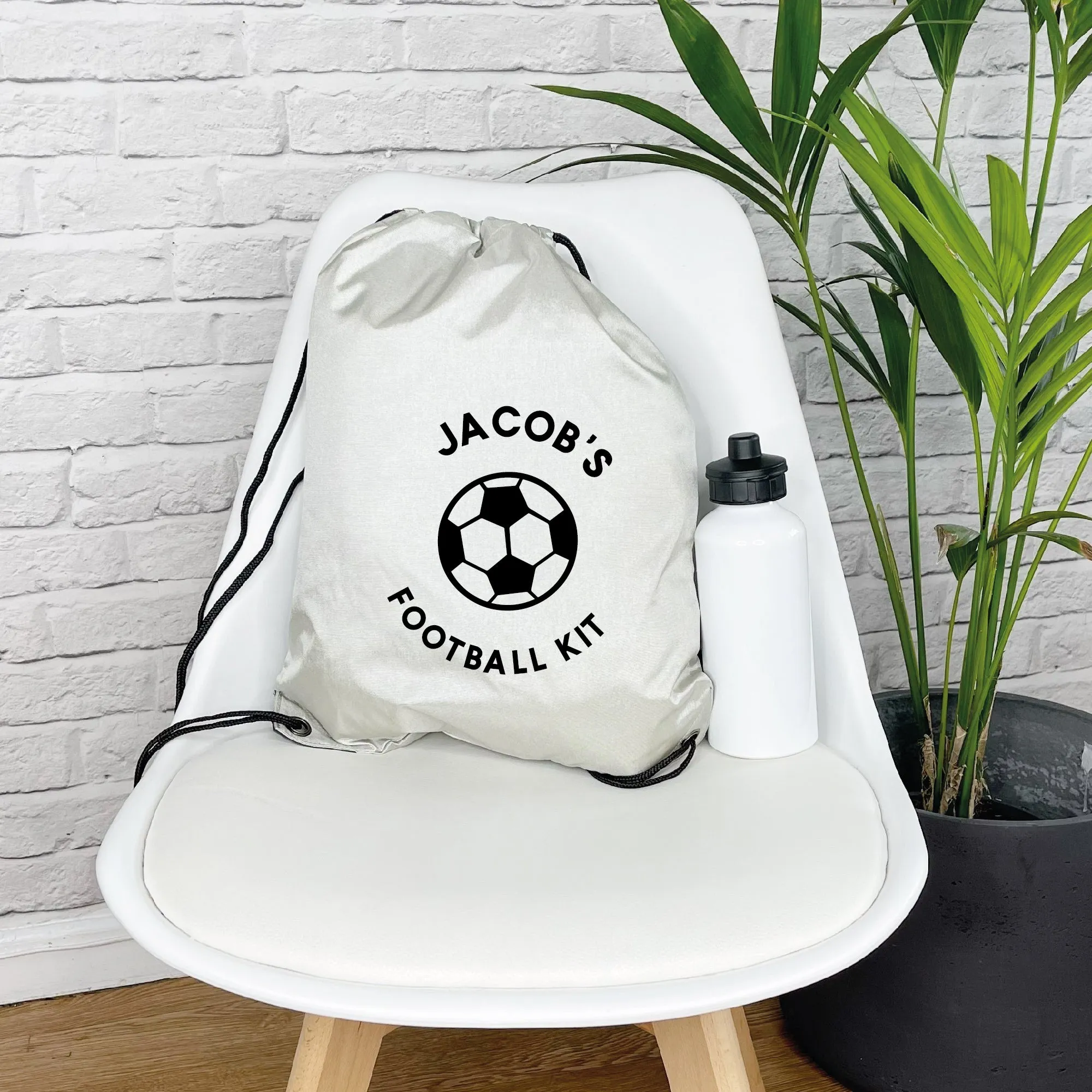 Kids Personalised Football Kit Bag