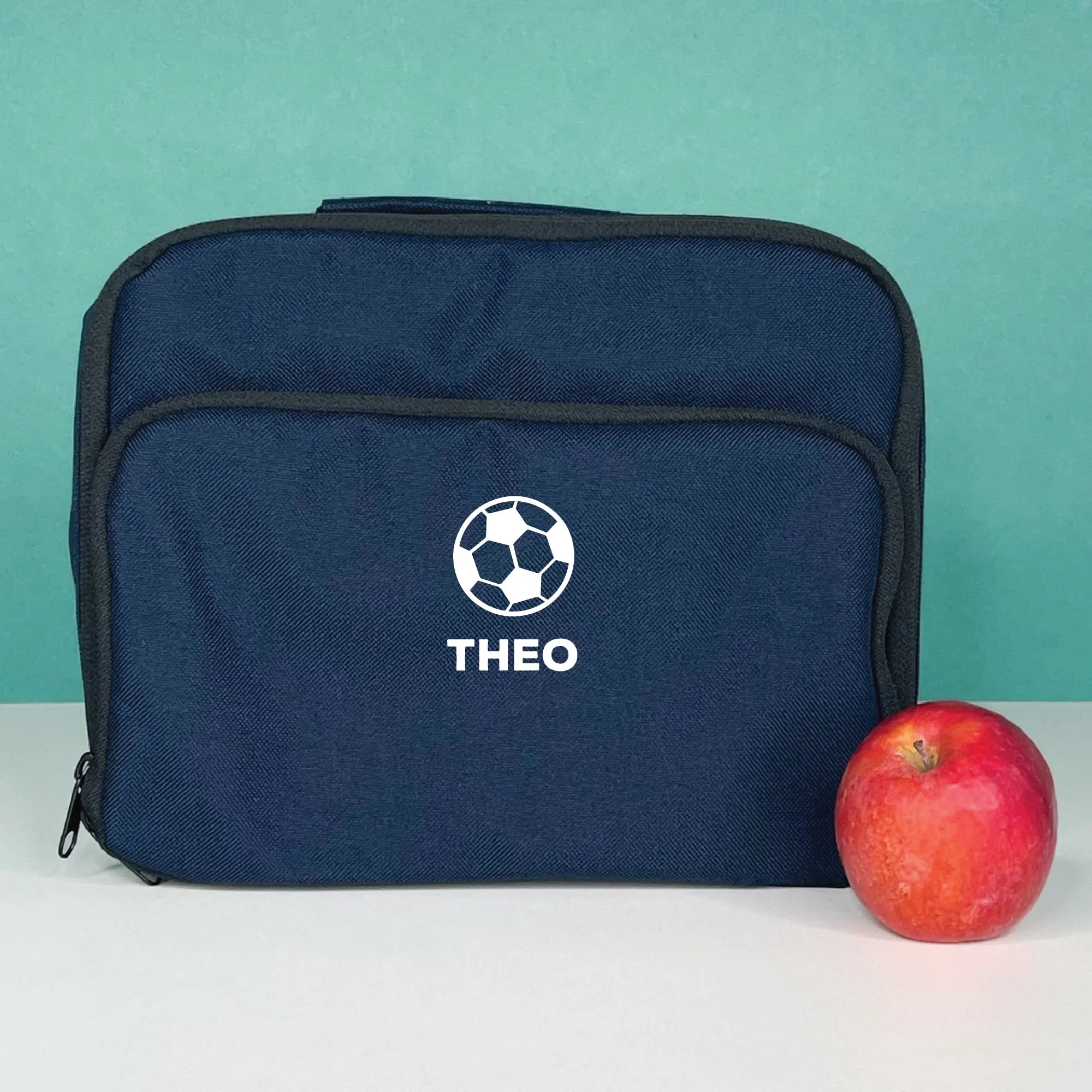 Kids Personalised Football Lunch Box