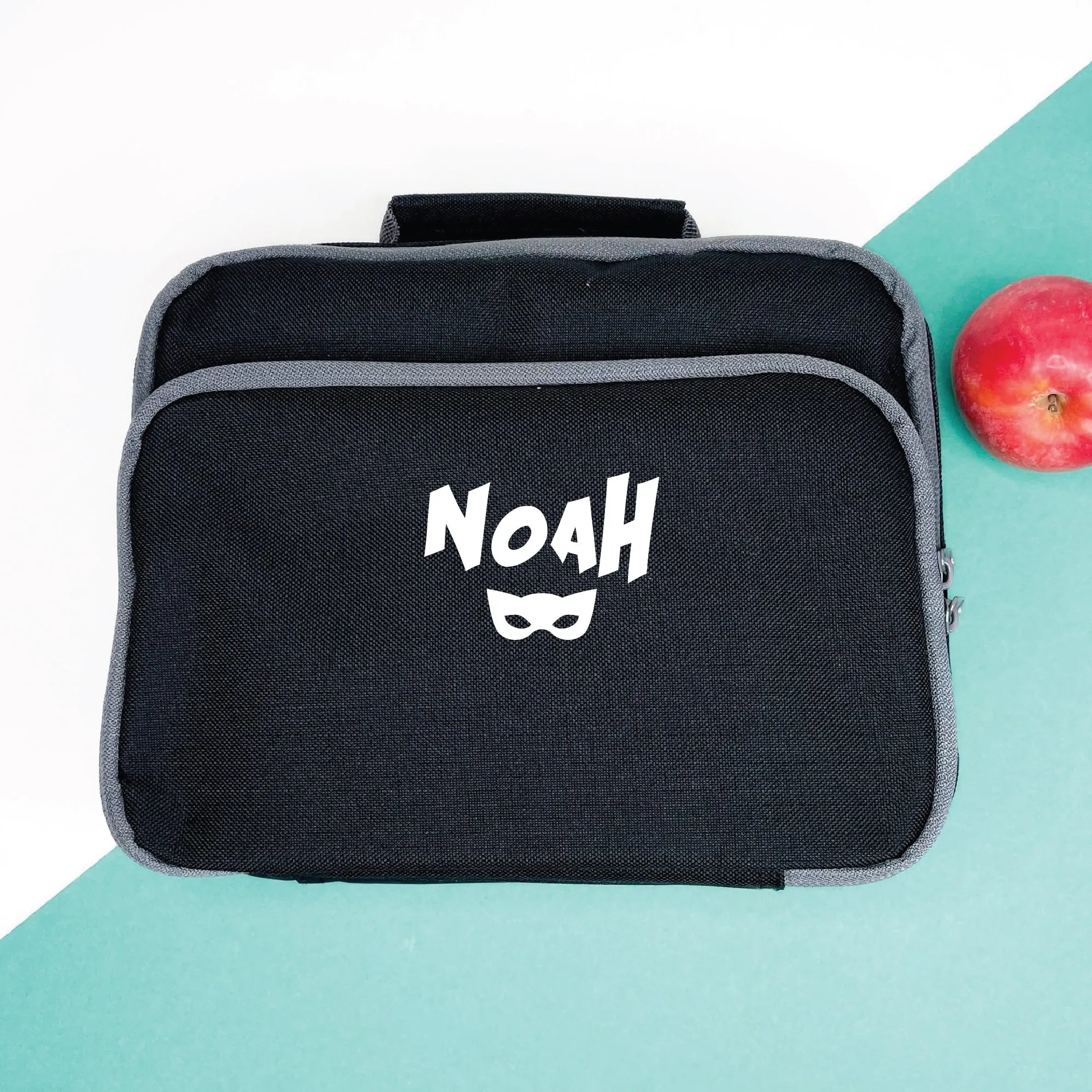 Kids Personalised Superhero Lunch Box