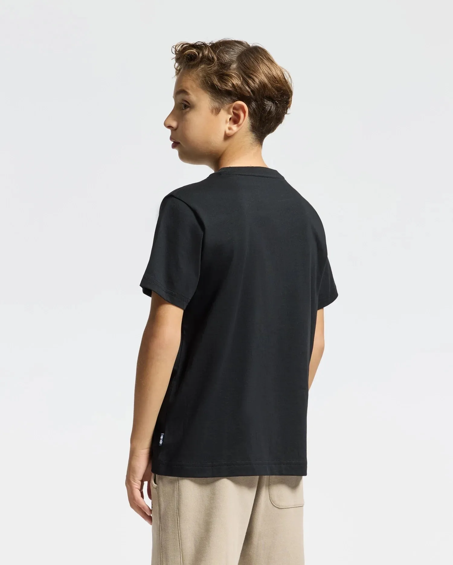 KIDS PIERCE EMBROIDERED GRAPHIC TEE - B0U116E200