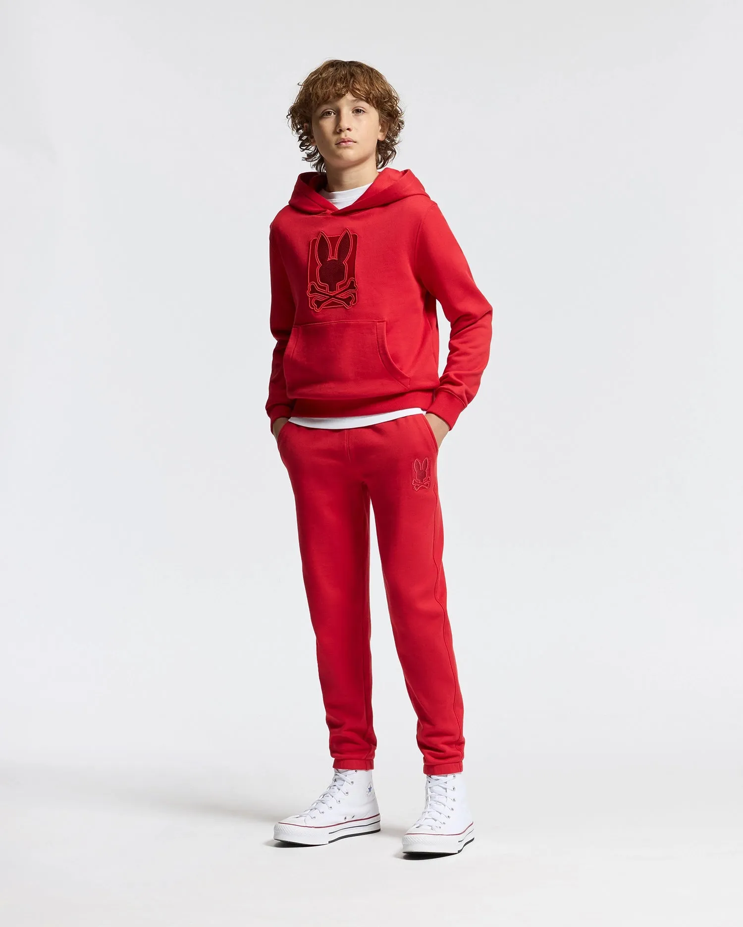 KIDS PIERCE ESSENTIAL FRENCH TERRY SWEATPANT - B0P136E200