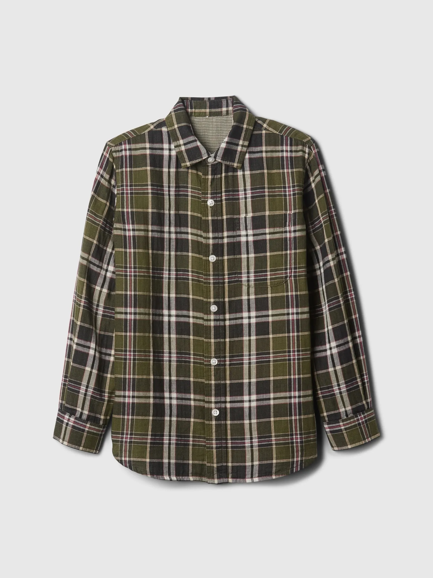 Kids Plaid Shirt