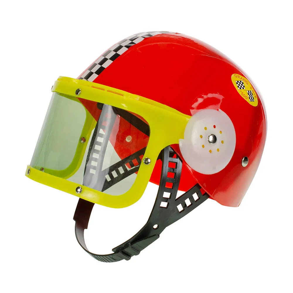 Kids Plastic Racing Helmet