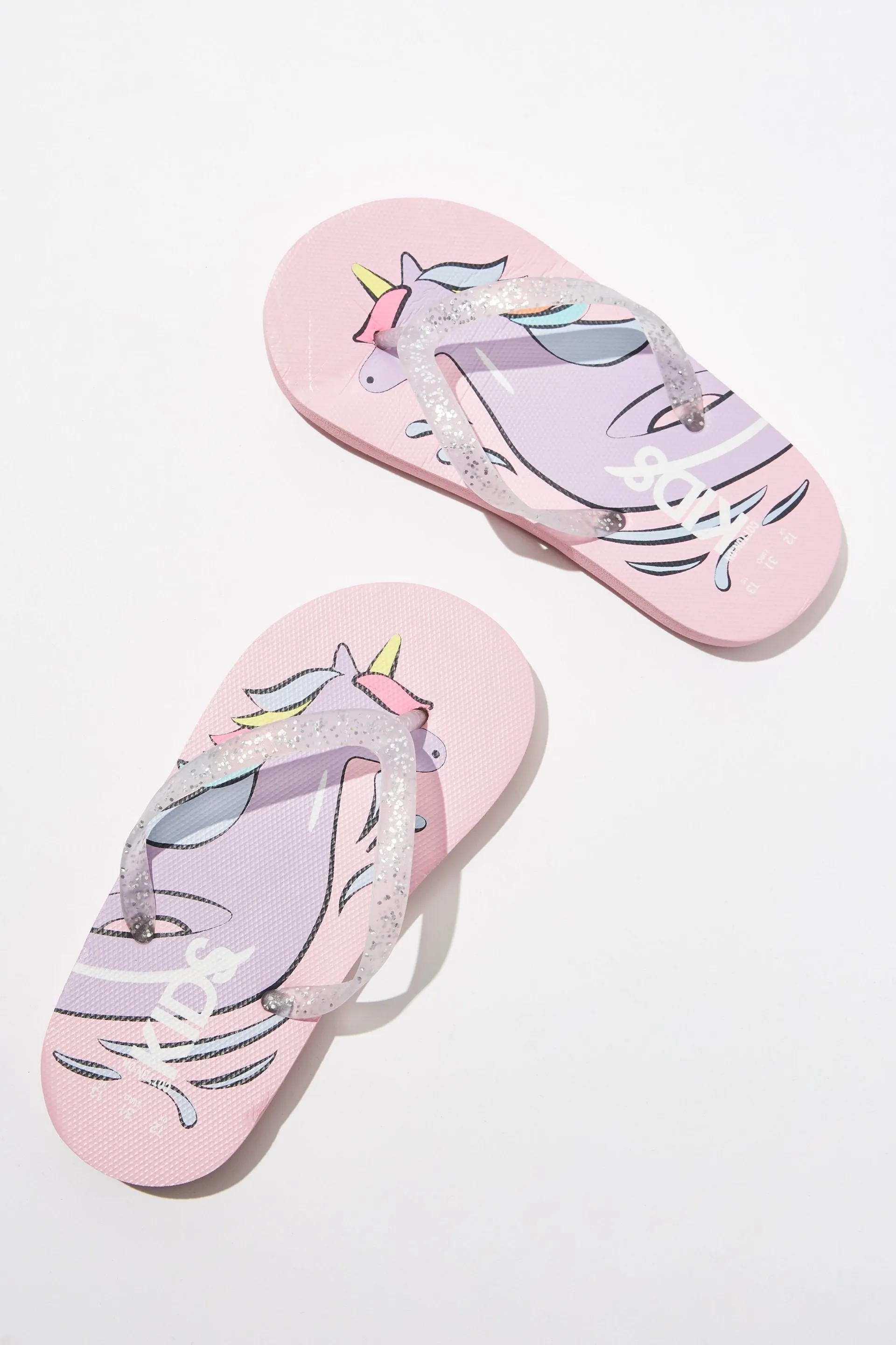 Kids Printed Flip Flop - Unicorn