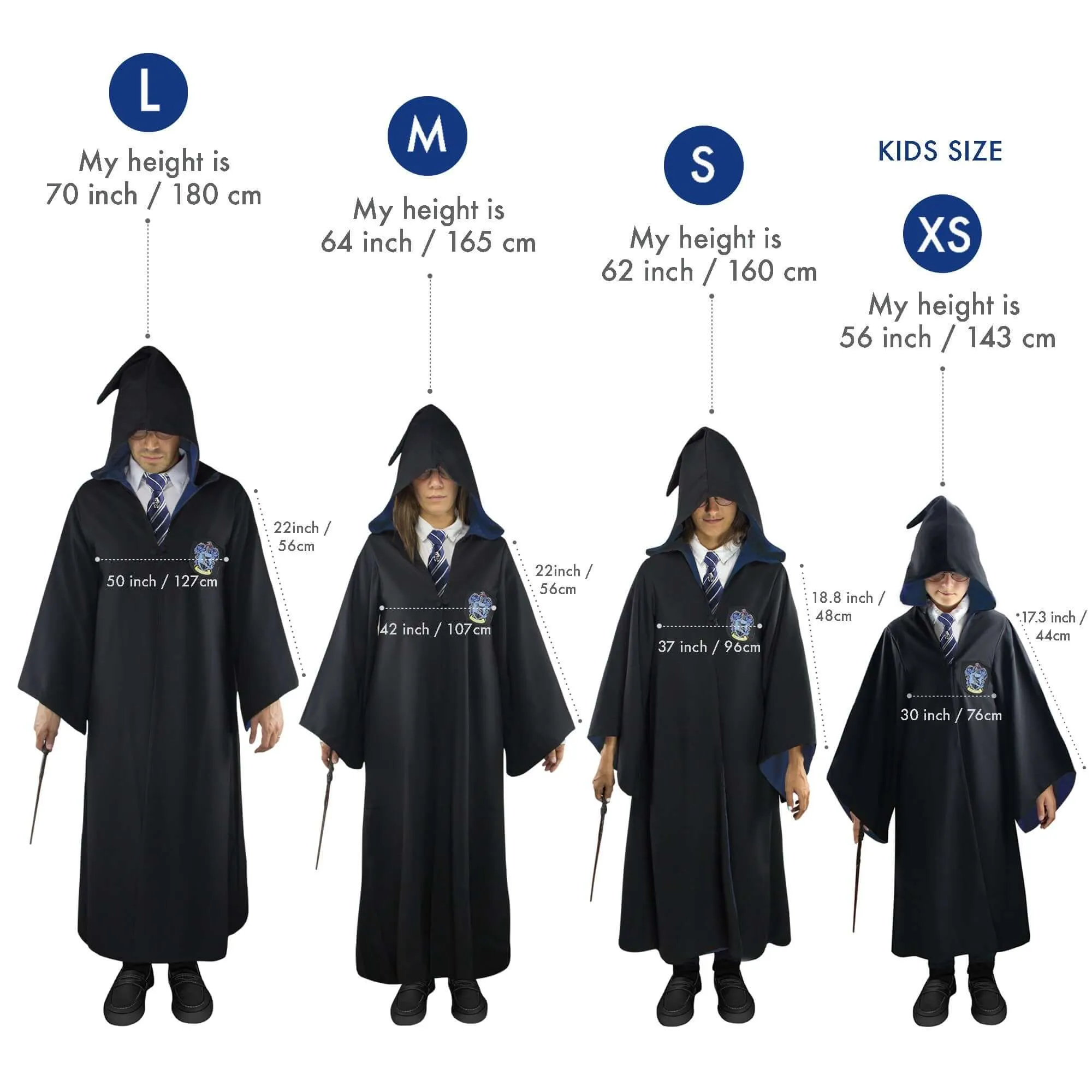 Kids Ravenclaw Robe