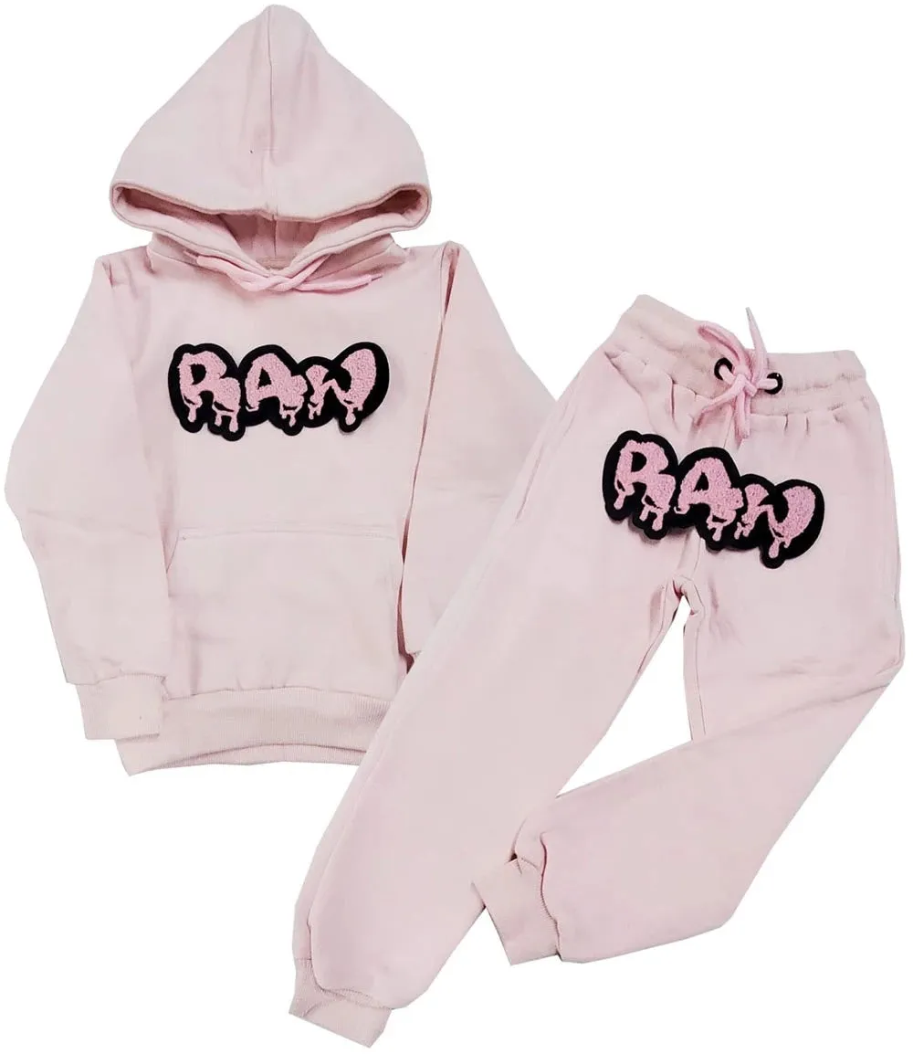 Kids Raw Drip Set (Pink)