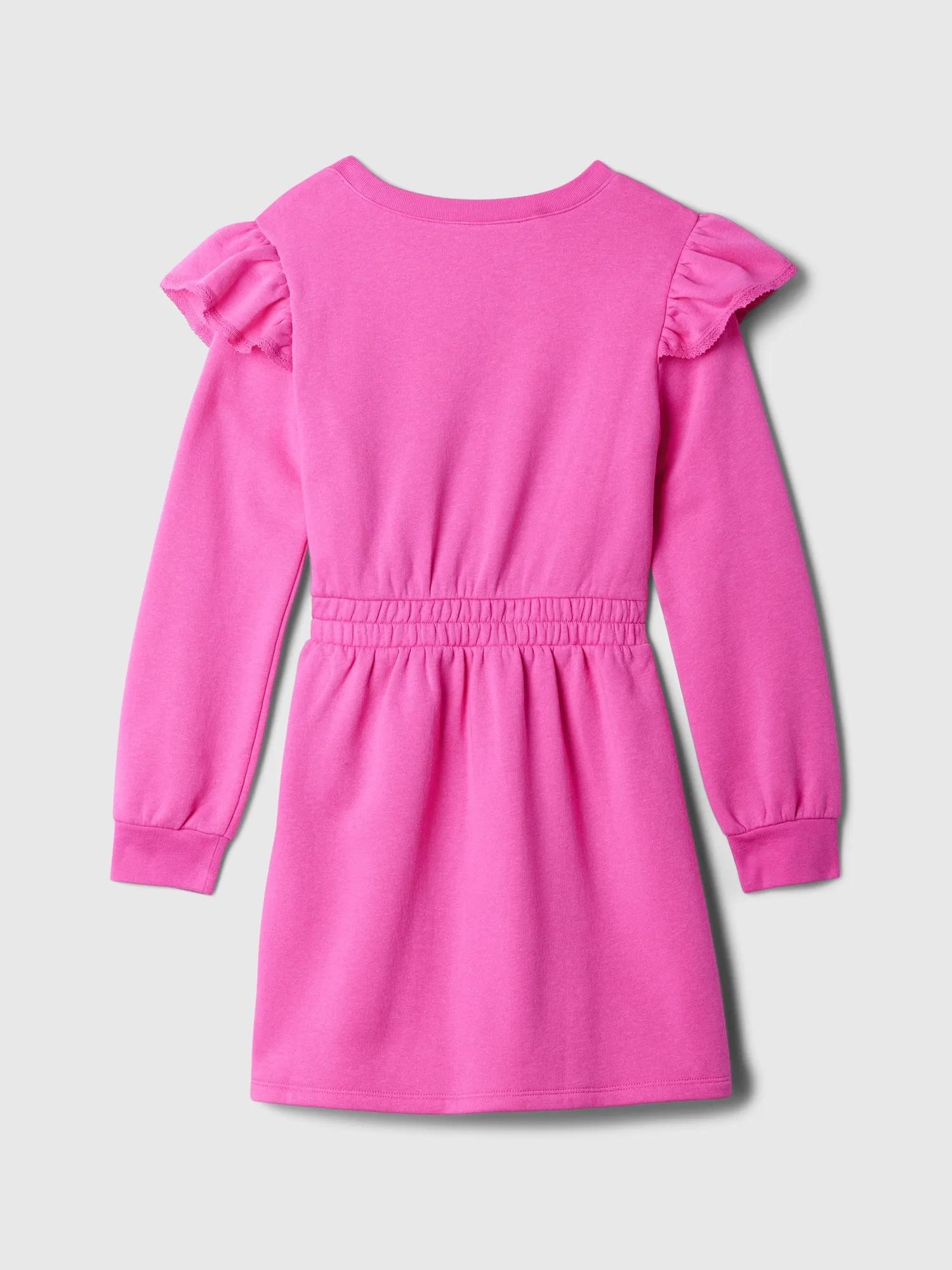 Kids Ruffle Sweatshirt Dress