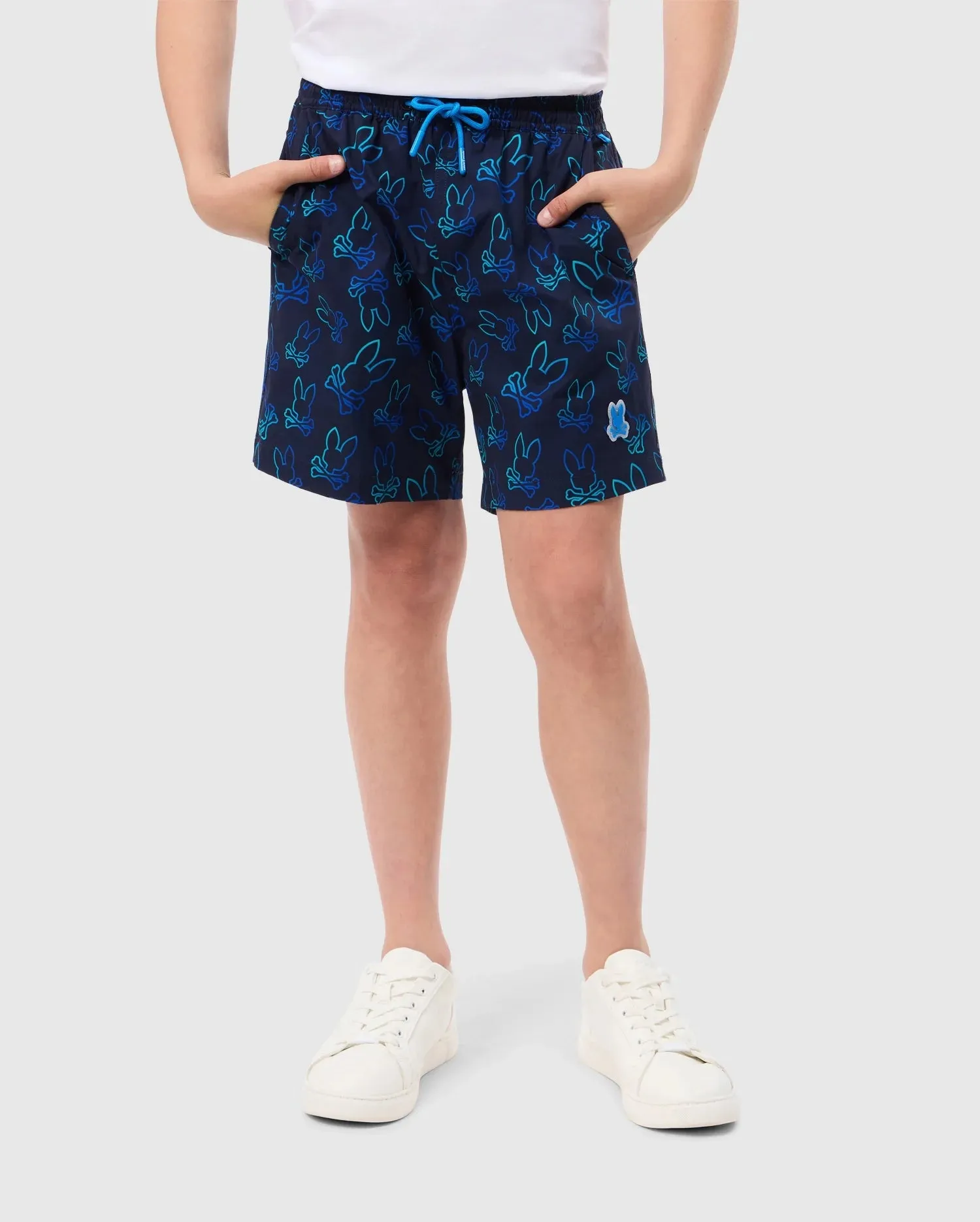 KIDS SHELDON ALL OVER PRINT SWIM TRUNK - B0W588C200