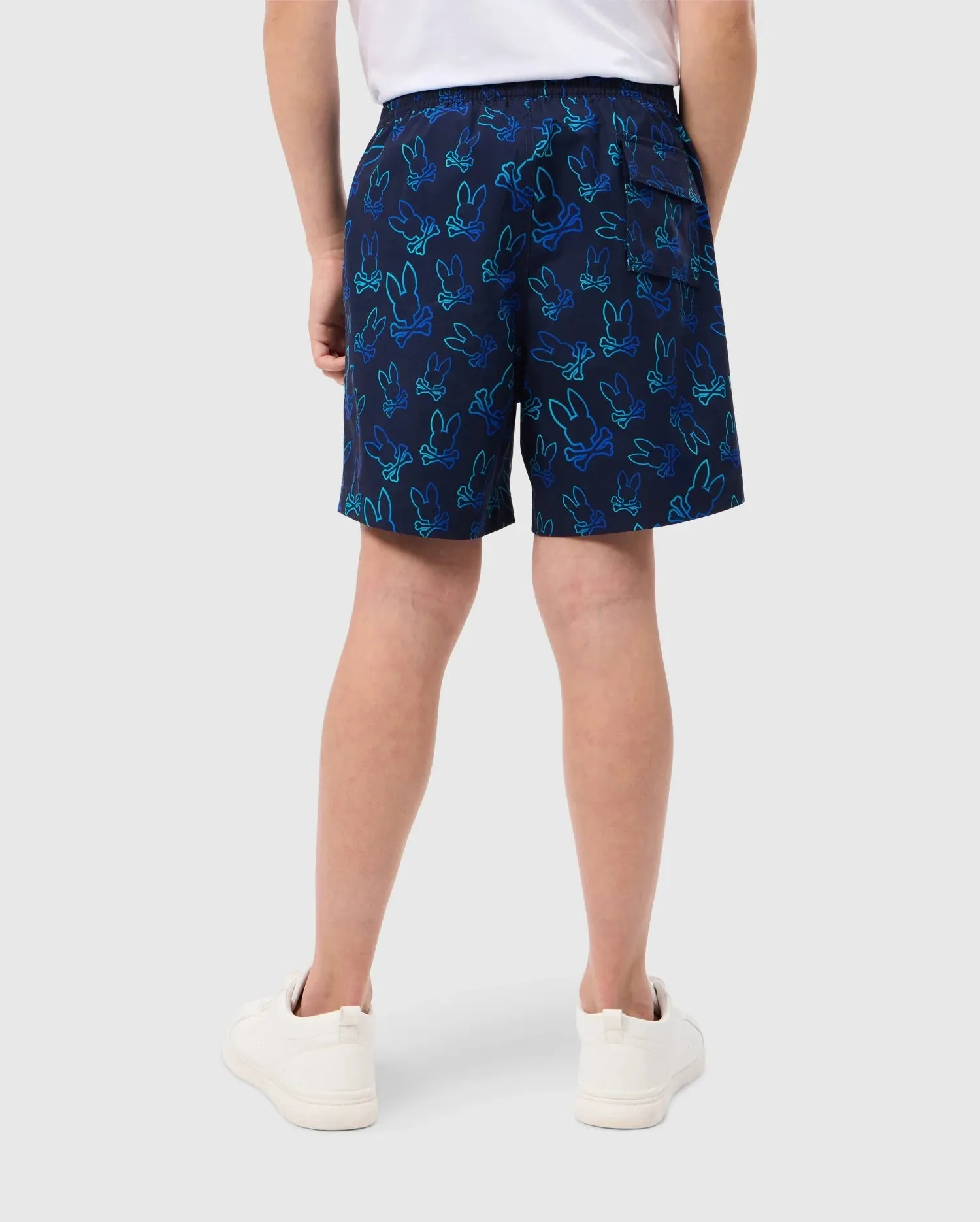 KIDS SHELDON ALL OVER PRINT SWIM TRUNK - B0W588C200