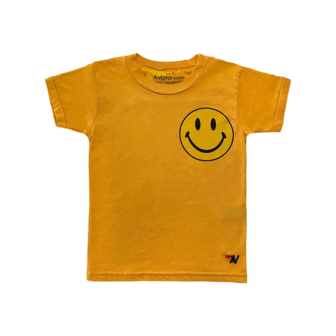 Kids Smiley 2 Tee (Gold)