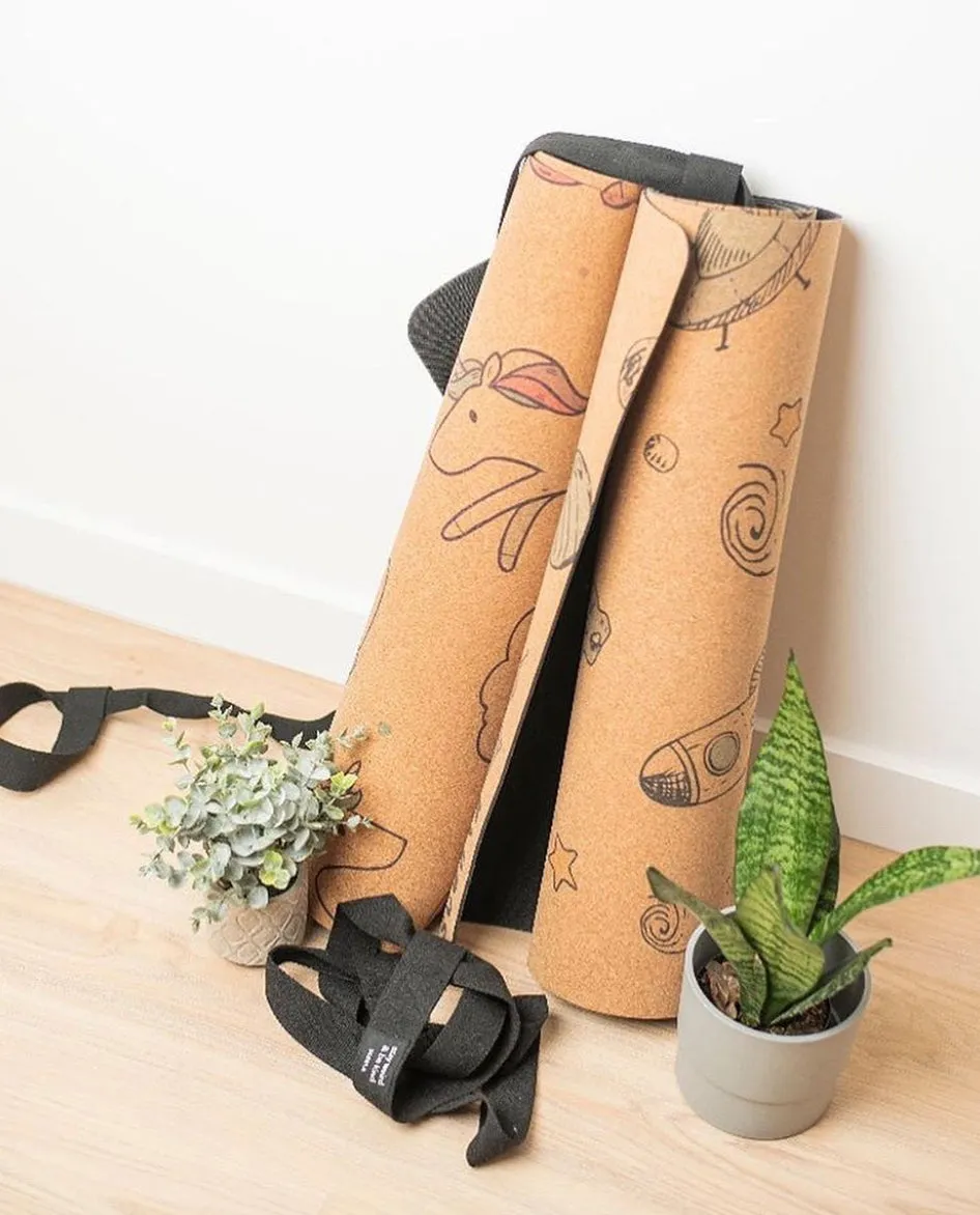 Children's Cosmic Cork Play & Yoga Mat