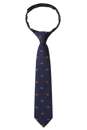 Dinosaur Necktie for Kids with Stegosaurus