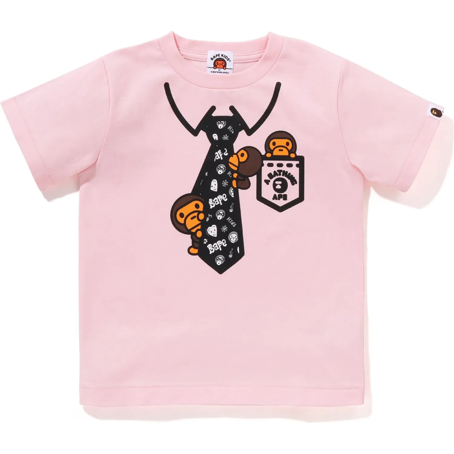 Children's BAPE X CHOCOMOO Tie Print T-Shirt and Pants Set