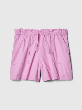 Kids Twill Pull-On Shorts