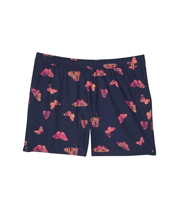 Kids Washed Out Printed Shorts